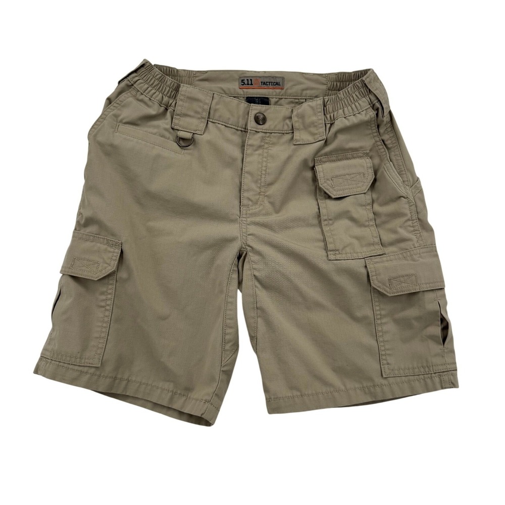 5.11 Tactical Cargo Shorts Womens 2 Khaki Excellent Ripstop Utility Outdoor